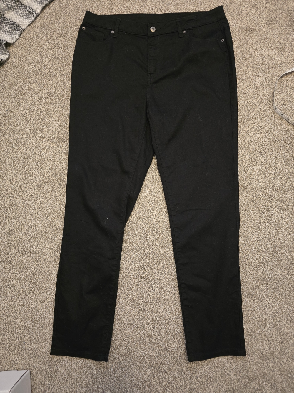 Prana Women's Black Chino Pants. Size 14